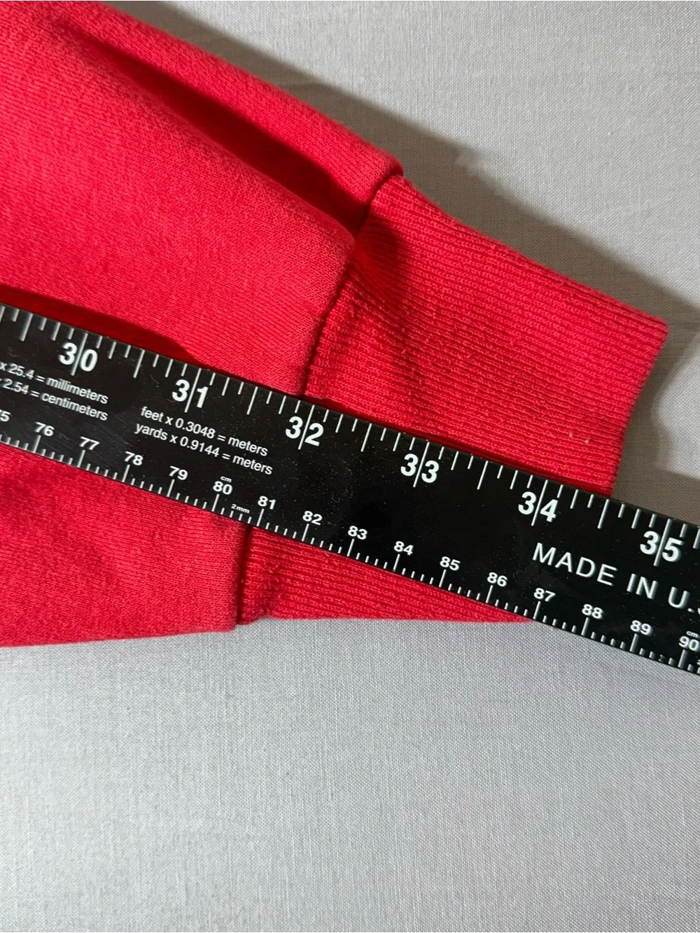 Vintage‎ hands USMC crewneck sweatshirt, red XL